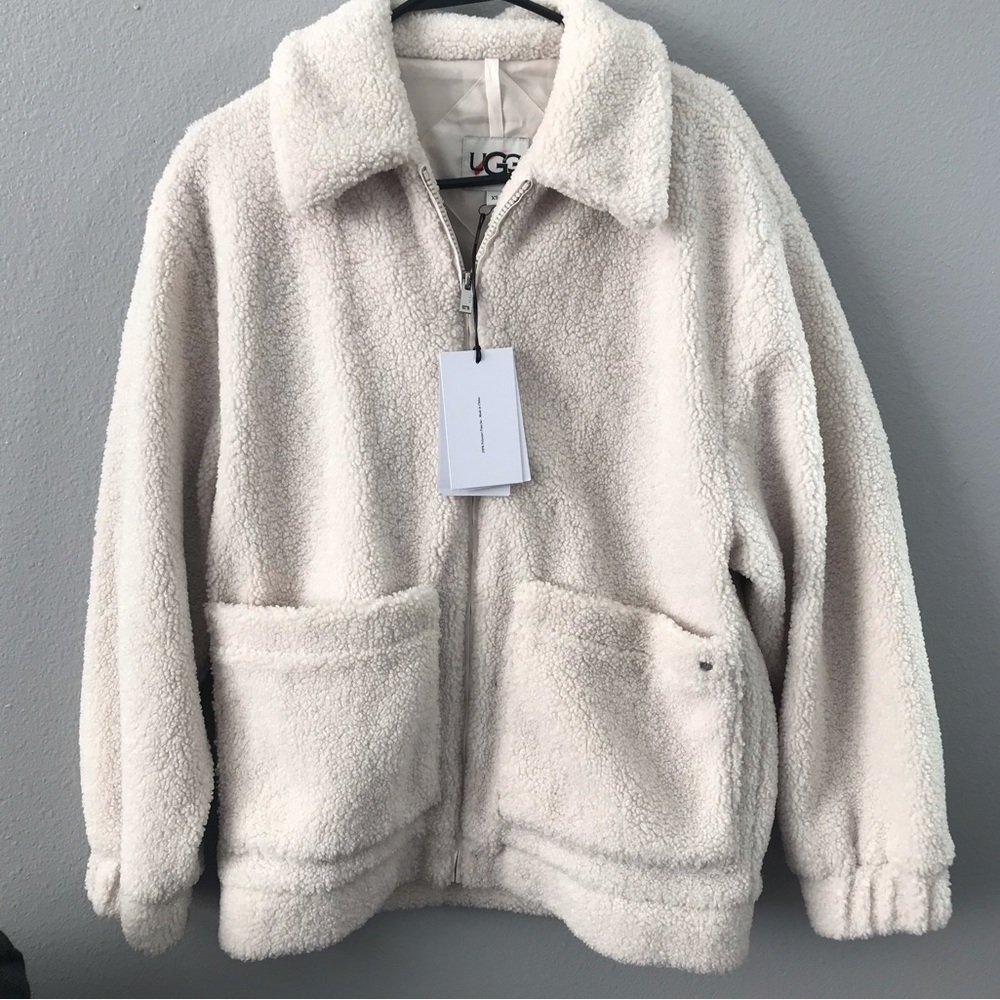 UGG JACKELINE TEDDY BEAR JACKET